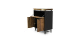 Walnut Bar Cabinet