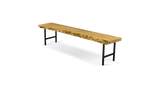 Custom Live Edge Bench