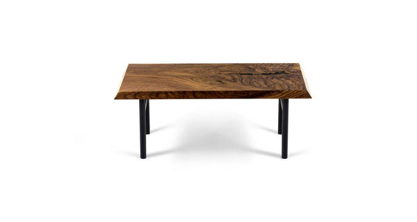 1076 Walnut Inverted Edge Coffee Table 32” x 20”