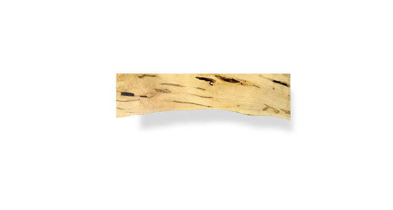 Silver Grade Live Edge Maple Console Table 60” x 14”