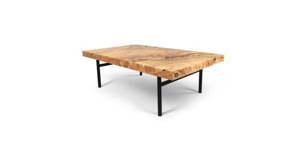 1082 Maple Straight Edge Coffee Table 40” x 24”