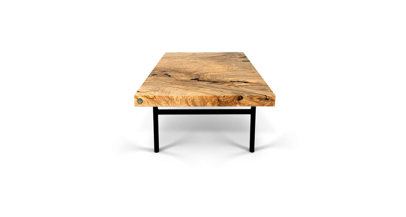 1082 Maple Straight Edge Coffee Table 40” x 24”