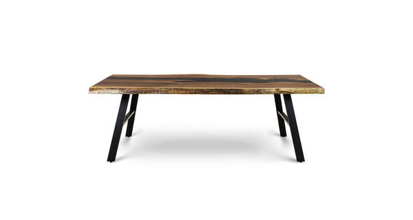 1153 Walnut Live Edge River Table 90" x 42"