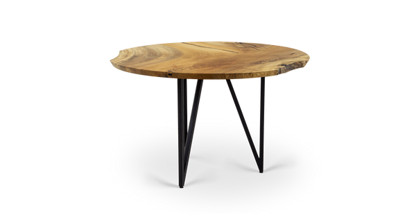 1150 Sycamore Inverted Edge Round Table 48” D