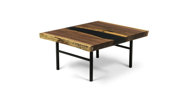 1069 Walnut Live Edge Coffee Table 36" x 30"