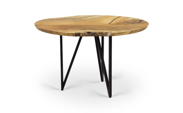 1150 Sycamore Inverted Edge Round Table 48” D