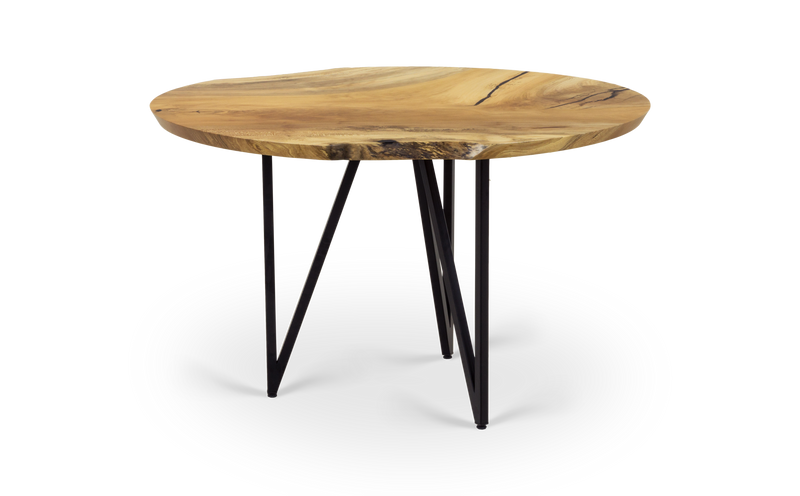 1150 Sycamore Inverted Edge Round Table 48” D