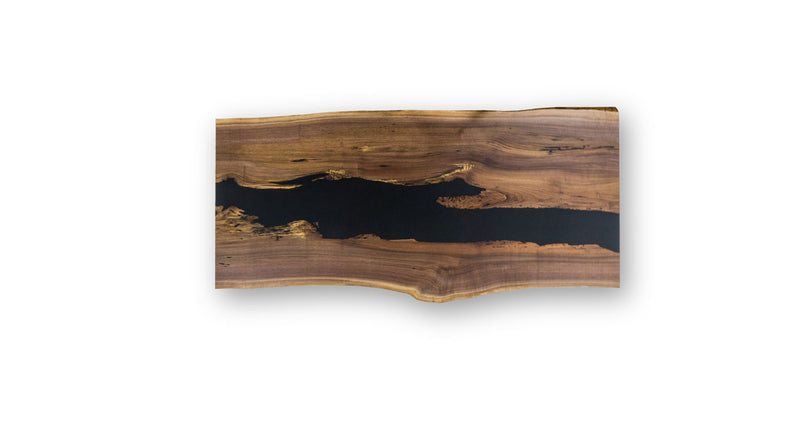 1153 Walnut Live Edge River Table 90" x 42"