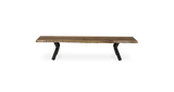 1128 Walnut Live Edge Bench 84" x 16"