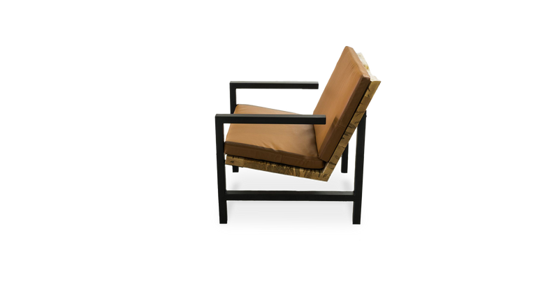 1161 Maple Live Edge Lounge Chair 30" x 24"