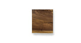388 Silver Grade Live Edge Walnut Top Rolling File Cabinet