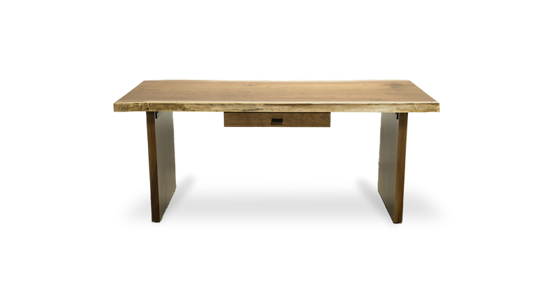 1126 Walnut Live Edge Desk 72" x 30"