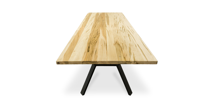 1003 Maple Straight Edge Table 120" x 42"