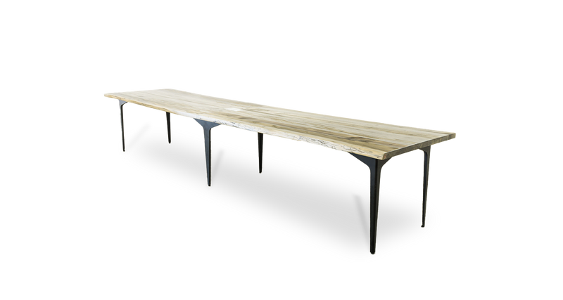 1020 Unity Ebonized Maple Conference Table 168" x 38"