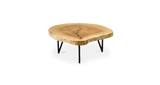 1090 Sycamore Live Edge Round Coffee Table 45" D