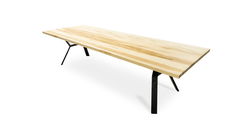 1003 Maple Straight Edge Table 120" x 42"