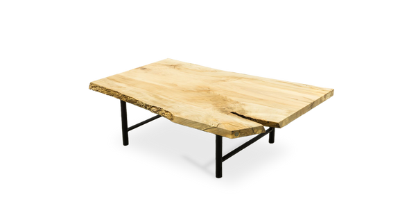 1078 Maple Live Edge Coffee Table 54" x 36"