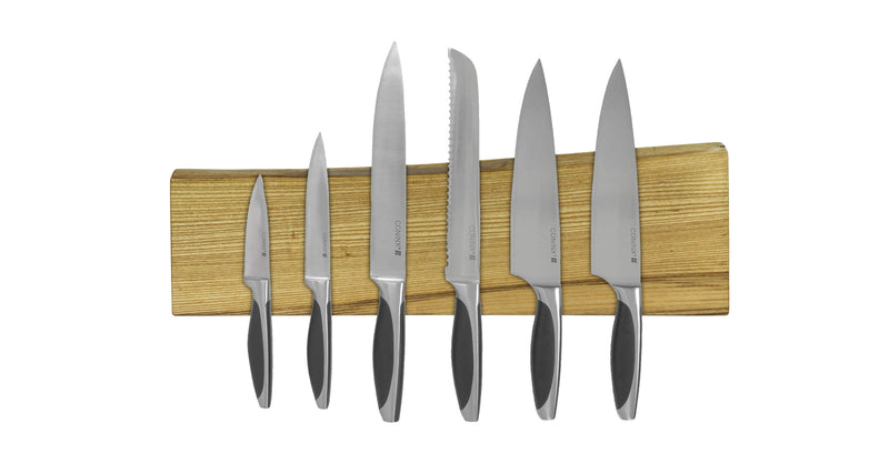 Live Edge Oak/Ash Knife Board