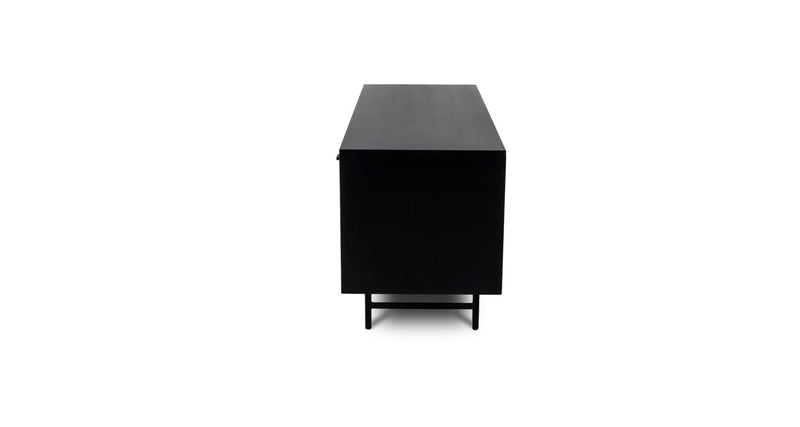 1108 Oak Straight Edge Solid Face Credenza 72" x 24"
