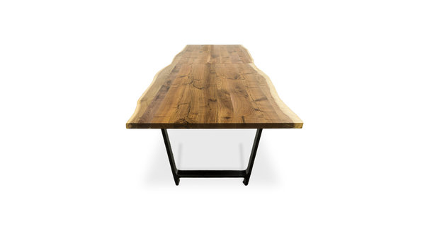 1024 Walnut Live Edge Conference Table 156" x 48"
