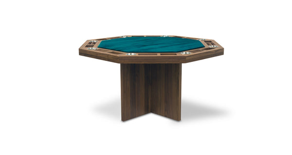 1163 Created Hardwood Poker Table