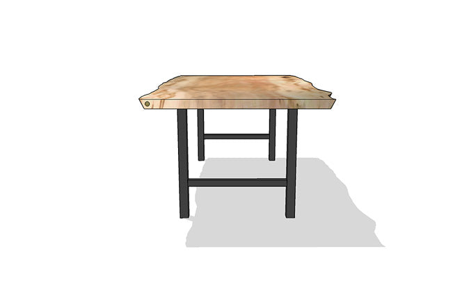 Commercial Square Ladder Table Base