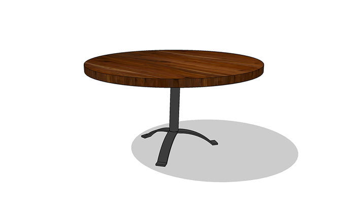 Commercial Wishbone Pedestal Base