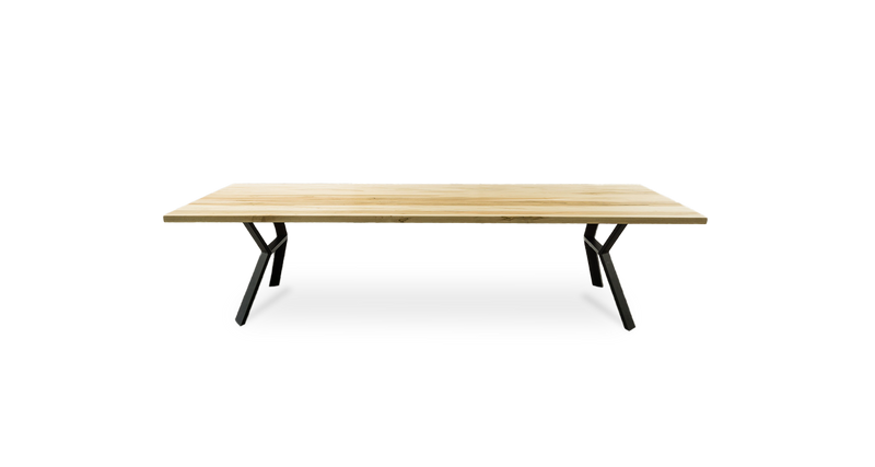 1003 Maple Straight Edge Table 120" x 42"