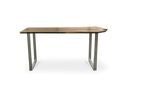 1061 Walnut Live Edge Bar Height Table 87" x 38"