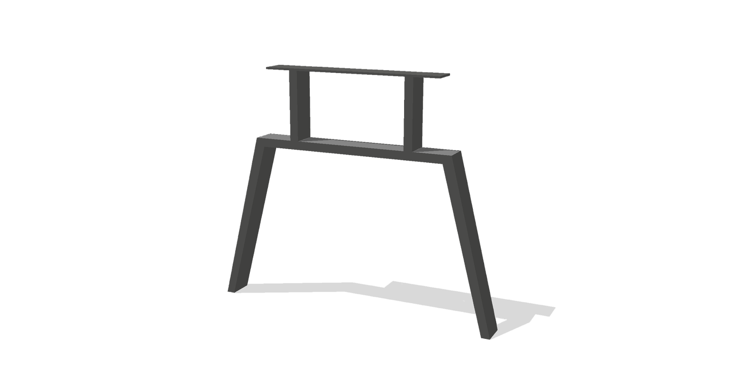 Commercial Press Table Base – Created Hardwood