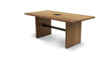 1026 Walnut Straight Edge Conference Table 72" x 36"